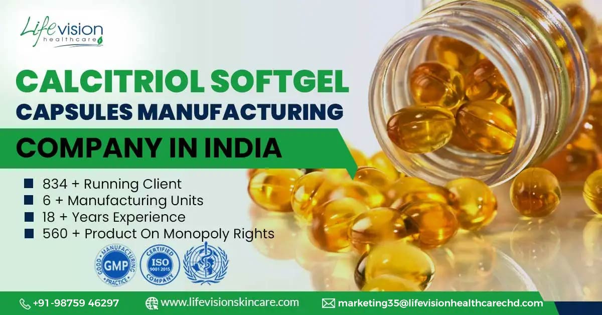 Calcitriol softgel capsules manufacturing company