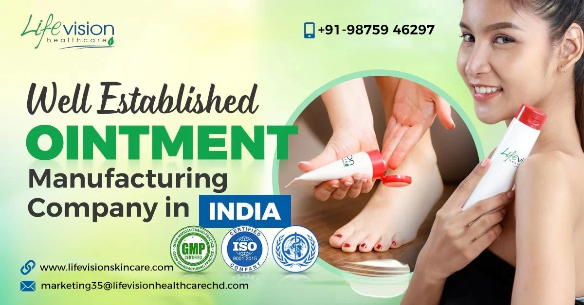 Ointment third party manufacturing company