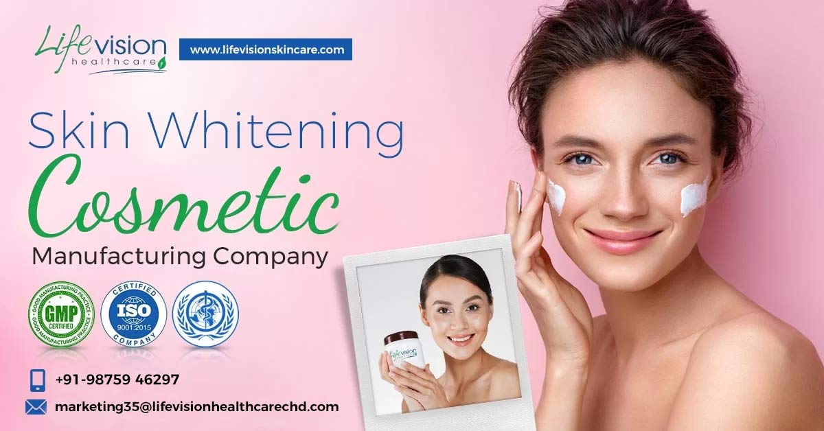 Skin whitening facewash cosmetics manufacturer