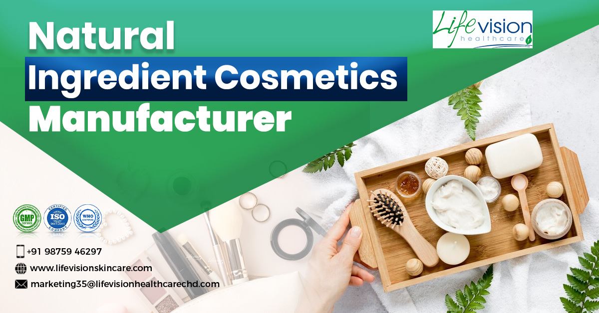 Natural Ingredient CosmeticsManufacturer